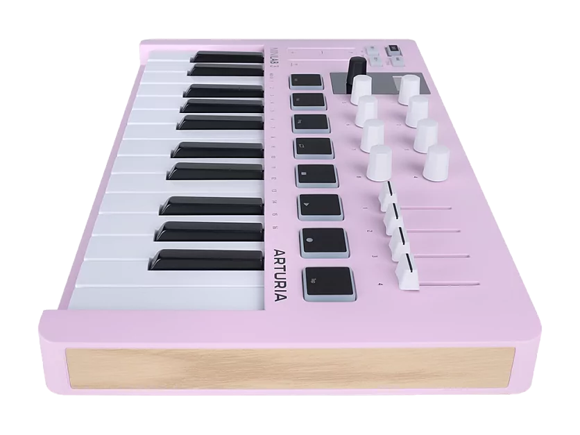 MIDI клавиатура Arturia MiniLAB 3 Rose Quartz 5