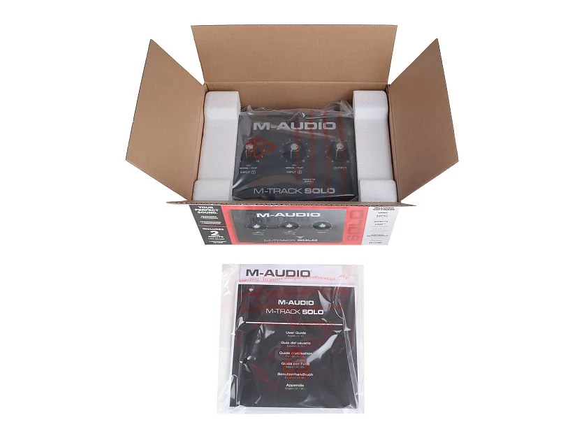 Аудиоинтерфейс USB M-audio M-Track Solo 8