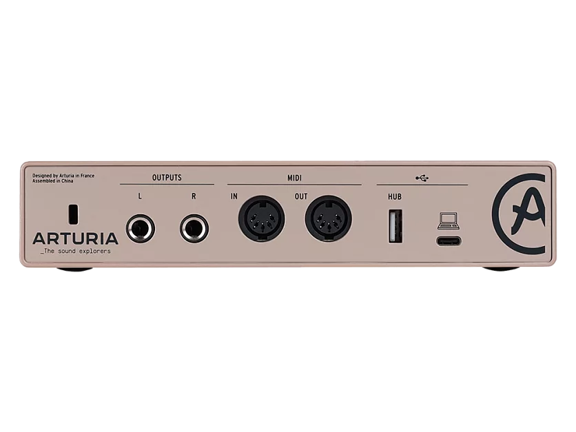 Аудиоинтерфейс USB Arturia MiniFuse 2 Champagne 4