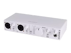 Аудиоинтерфейс USB Arturia MiniFuse Recording Pack White 4