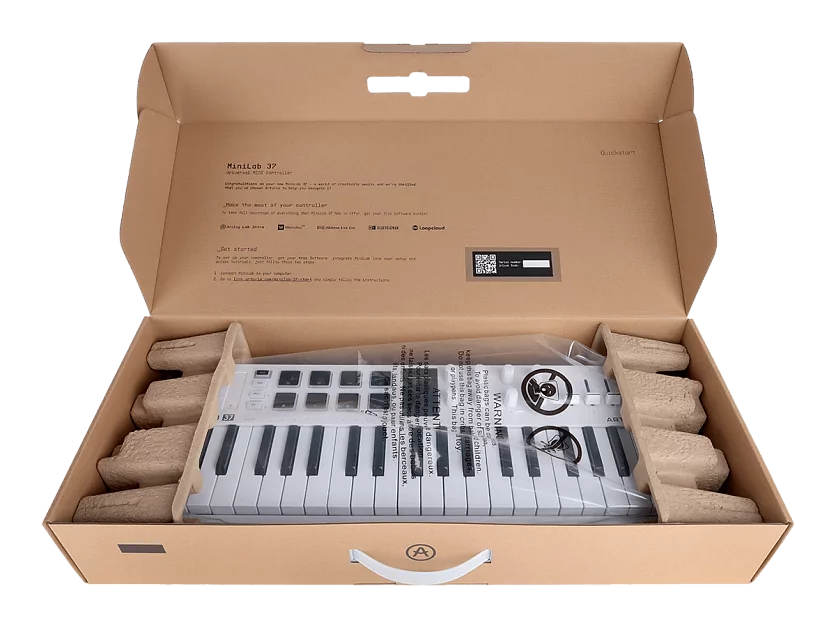 MIDI клавиатура Arturia MiniLAB 3 37 White 7