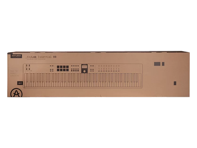 MIDI клавиатура Arturia KeyLab Essential 88 mk3 Black 15