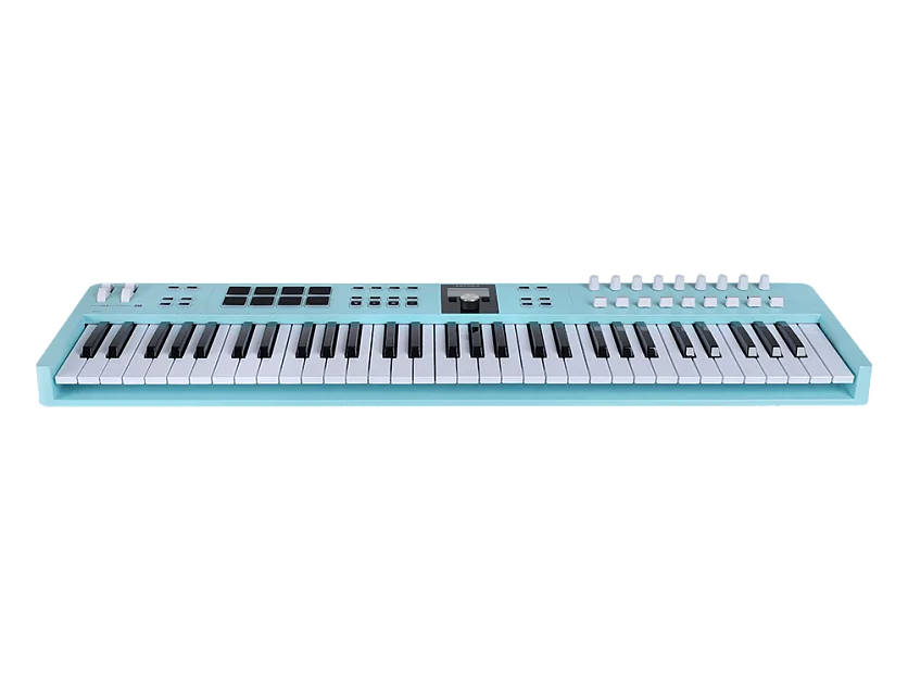 MIDI клавиатура Arturia KeyLab Essential 61 mk3 Aquamarine 3