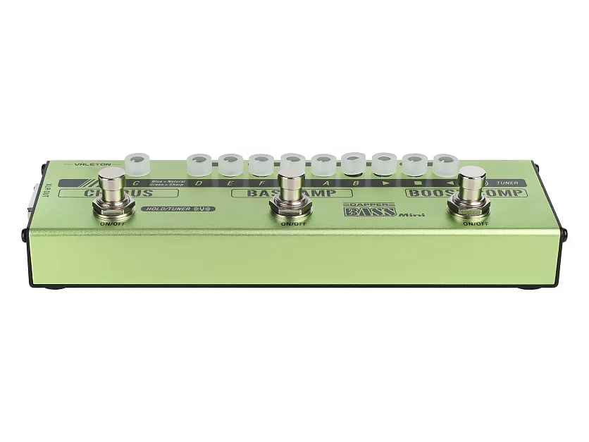 Напольная компактная басгитарная педаль Dapper Bass Mini Valeton MES-2 3