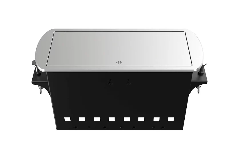 Прямоугольный металлический корпус Wize Pro WRTS-M-8CBOX-S 3