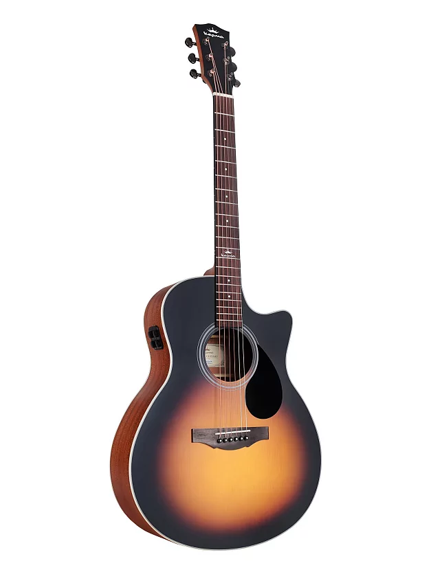 Трансакустическая гитара Kepma A1CEPRO-K10PRO-3TSM