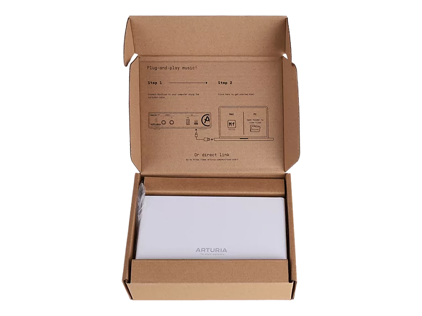 Аудиоинтерфейс USB Arturia MiniFuse 1 White 13