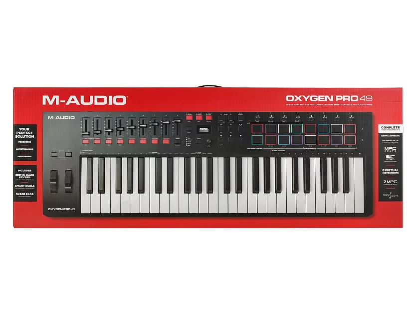 MIDI клавиатура M-audio Oxygen Pro 49 15