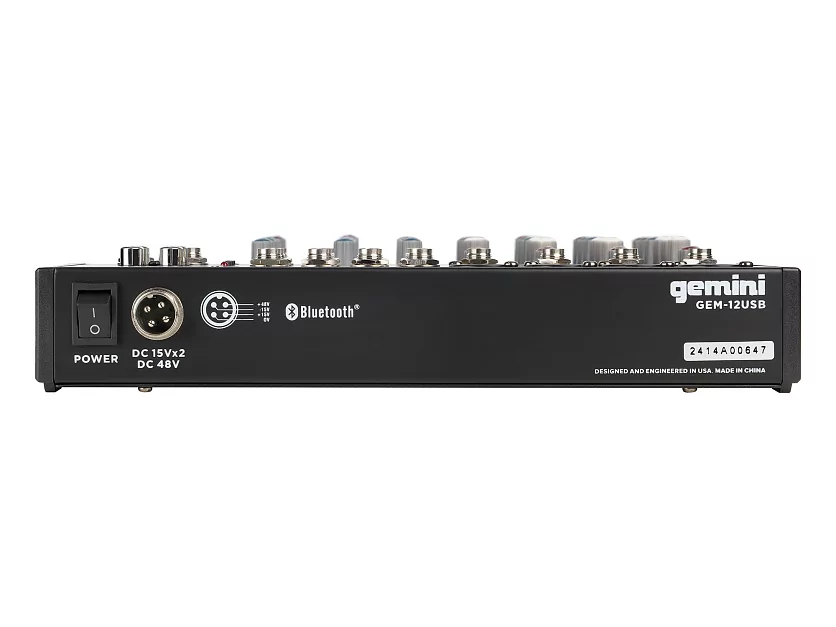 Микшер Gemini GEM-12USB 4