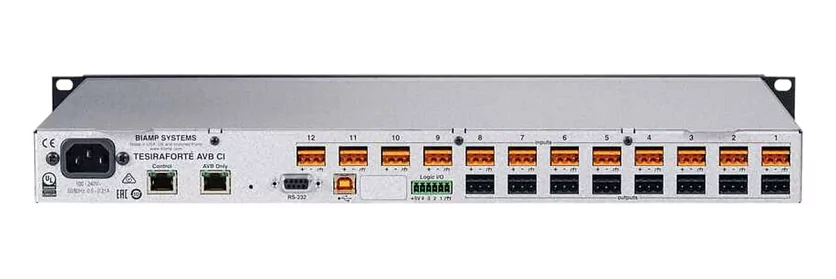 Аудиопроцессор Biamp TesiraFORTE AVB CI 2