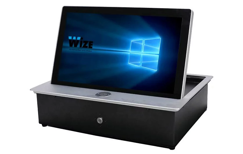 Моторизированный складной монитор Cleo Wize Pro WR-15CL Touch