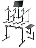Стойка-стол для клавишных инструментов и микшерных пультов K&M 18820-019-55 7