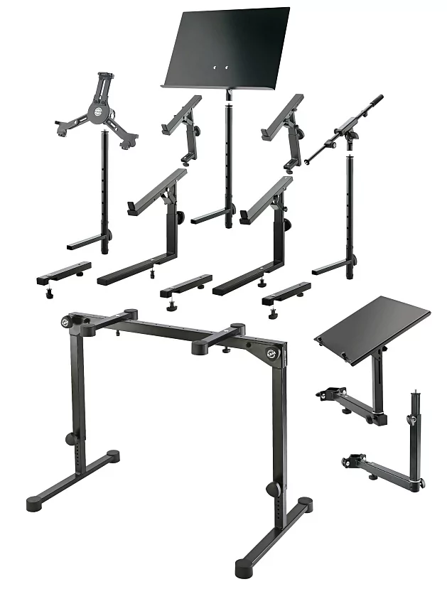 Стойка-стол для клавишных инструментов и микшерных пультов K&M 18820-019-55 7