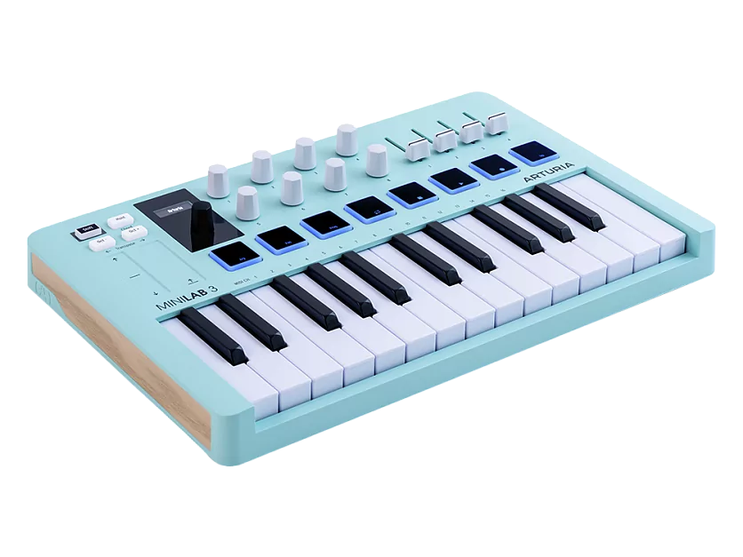 MIDI клавиатура Arturia MiniLAB 3 Aquamarine 2