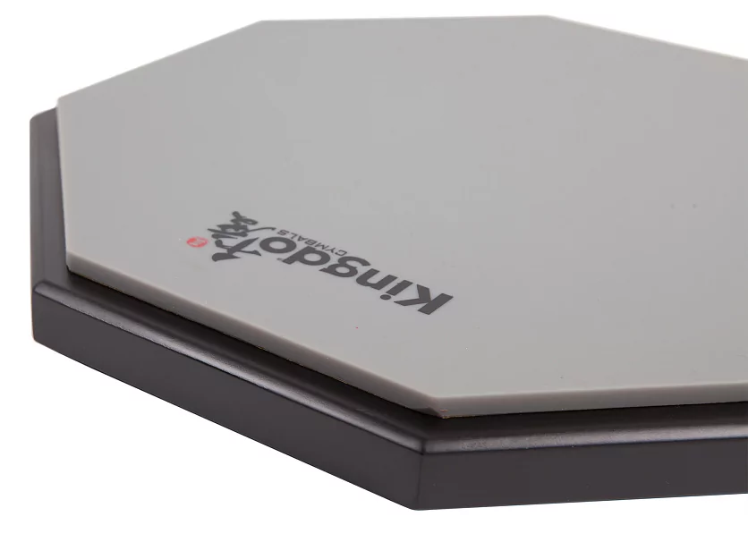 Пэд для занятий 12" KINGDO DRUM PAD SILICAGEL GREY 3