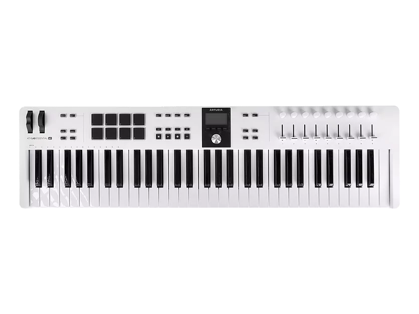 MIDI клавиатура Arturia KeyLab Essential 61 mk3 White