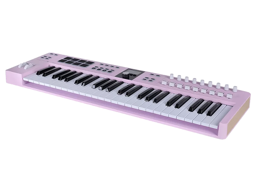 MIDI клавиатура Arturia KeyLab Essential 49 mk3 Rose Quartz 4