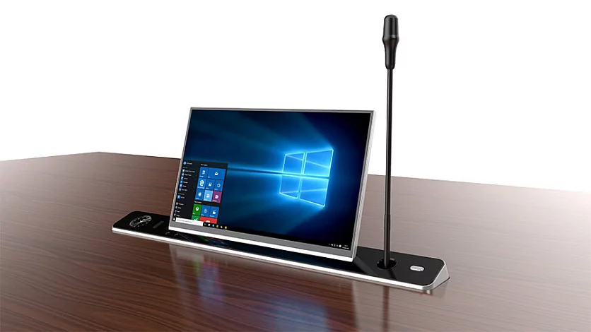 Моторизированный выдвижной монитор Brio Forum Wize Pro WR-15BF Touch 2