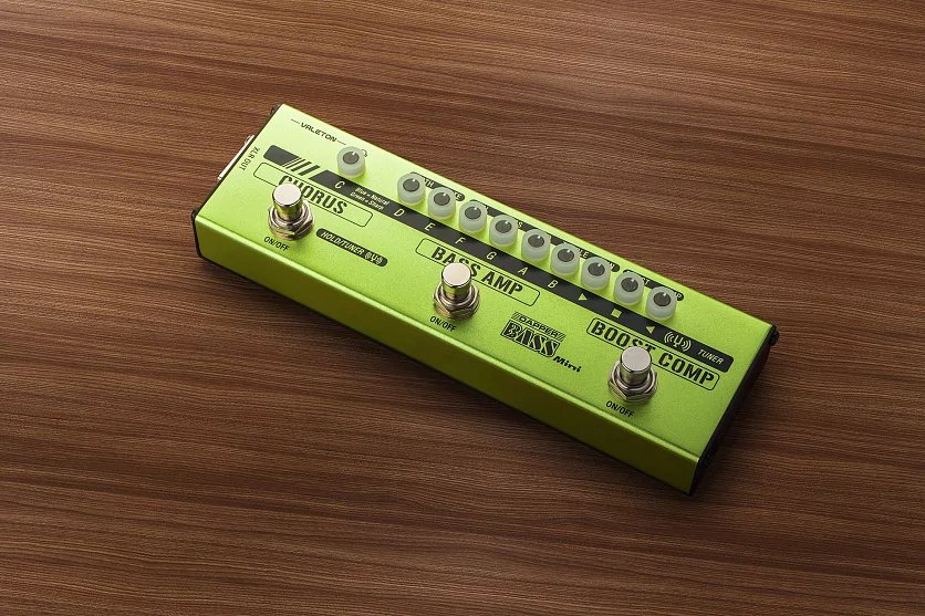 Напольная компактная басгитарная педаль Dapper Bass Mini Valeton MES-2 16