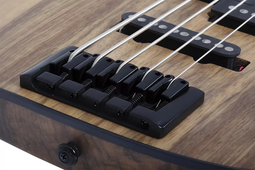 Бас-гитара SCHECTER MODEL-T 5 EXOTIC BLACK LIMBA BL 7