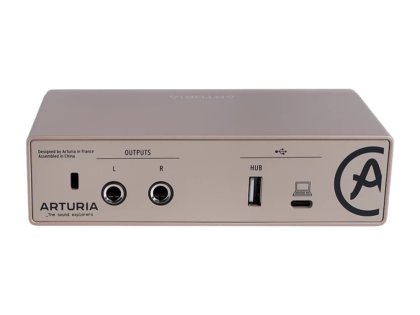 Аудиоинтерфейс USB Arturia MiniFuse 1 Champagne 5