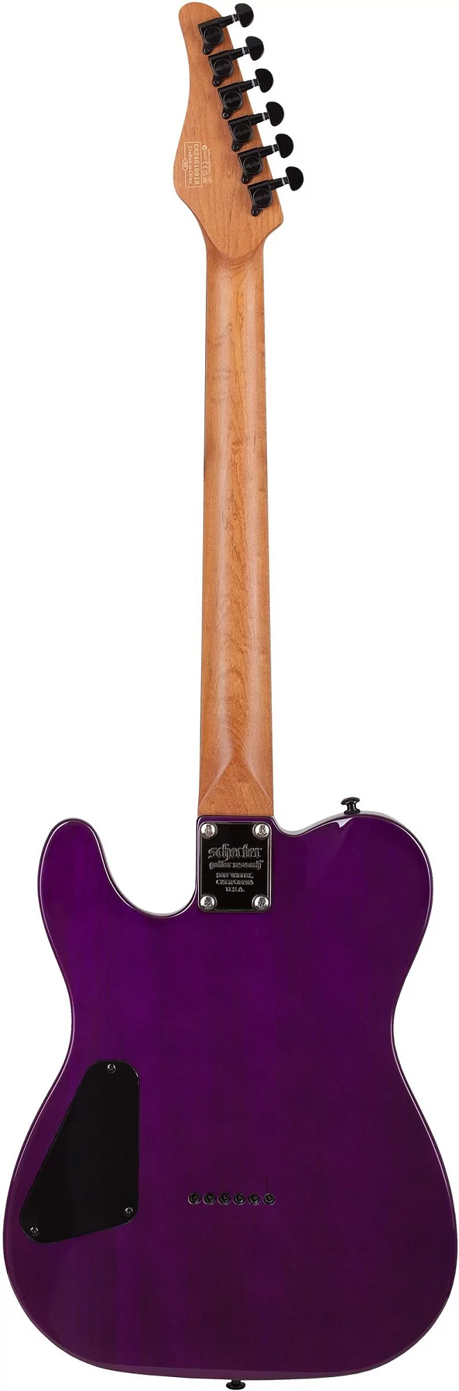 Электрогитара SCHECTER PT STANDARD PURPLE BURST BURL PBB 2