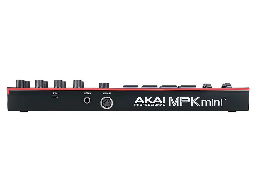 Миди-клавиатура AKAI MPK Mini IV Black 4