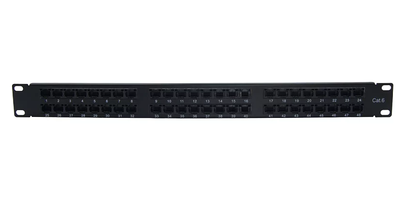 Патч-панель 19" Wize Pro W1U48CAT6