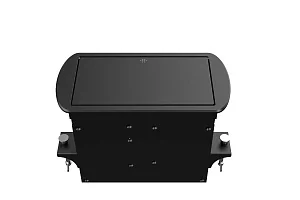 Прямоугольный металлический корпус Wize Pro WRTS-M-6CBOX-B 6