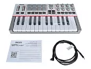 Миди-клавиатура AKAI MPK Mini IV White 12