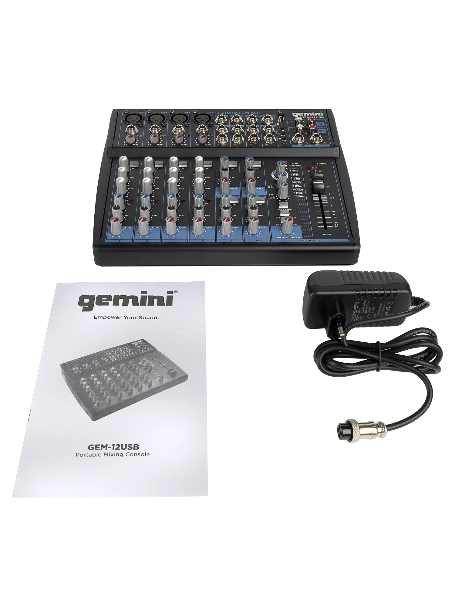 Микшер Gemini GEM-12USB 7