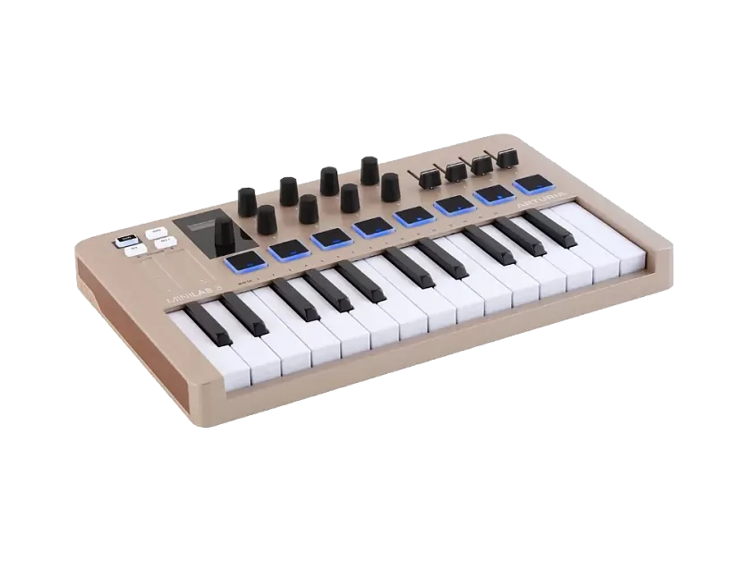 MIDI клавиатура Arturia MiniLAB 3 Champagne 3