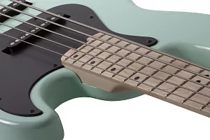 Бас-гитара SCHECTER J-5 SEA FOAM GREEN w/MAPLE 5