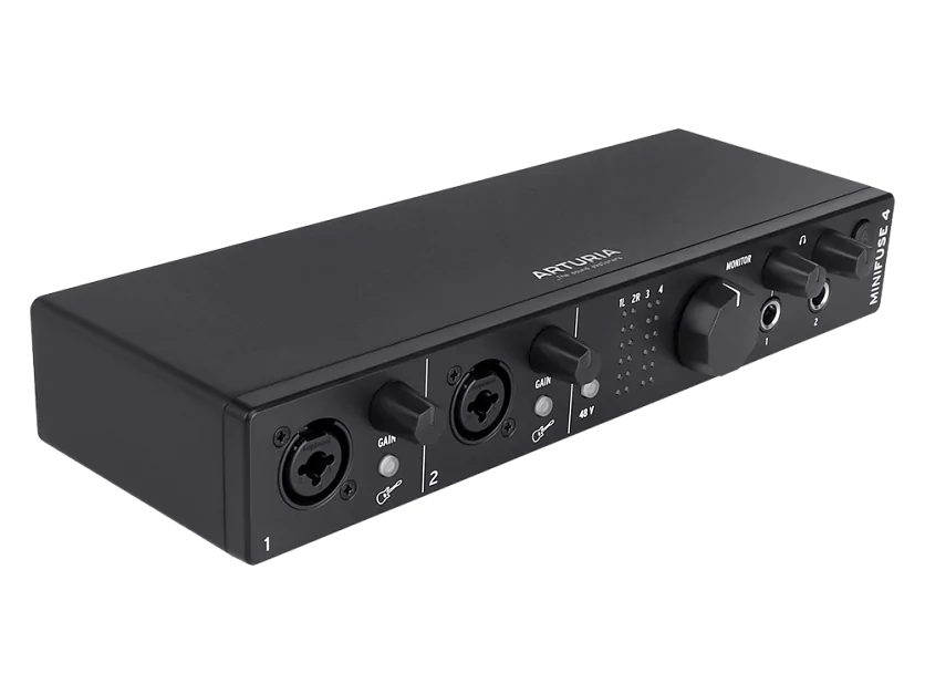 Аудиоинтерфейс USB Arturia MiniFuse 4 Black 2