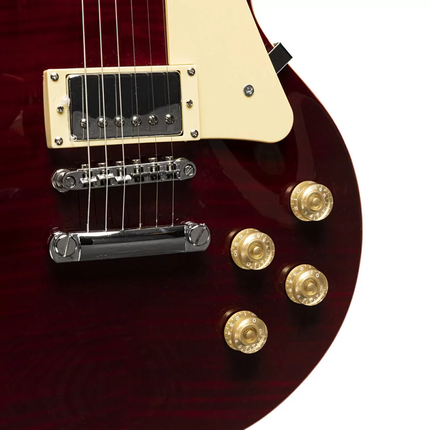 Электрогитара STAGG SEL-DLX W RED 3