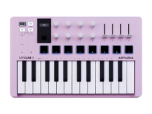 MIDI клавиатура Arturia MiniLAB 3 Rose Quartz