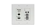 Встраиваемая панель-приёмник MuxLab 500777-RX-WH