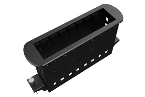 Прямоугольный металлический корпус Wize Pro WRTS-M-8BOX-B 2