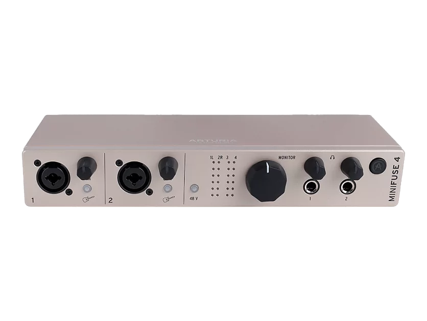 Аудиоинтерфейс USB Arturia MiniFuse 4 Champagne