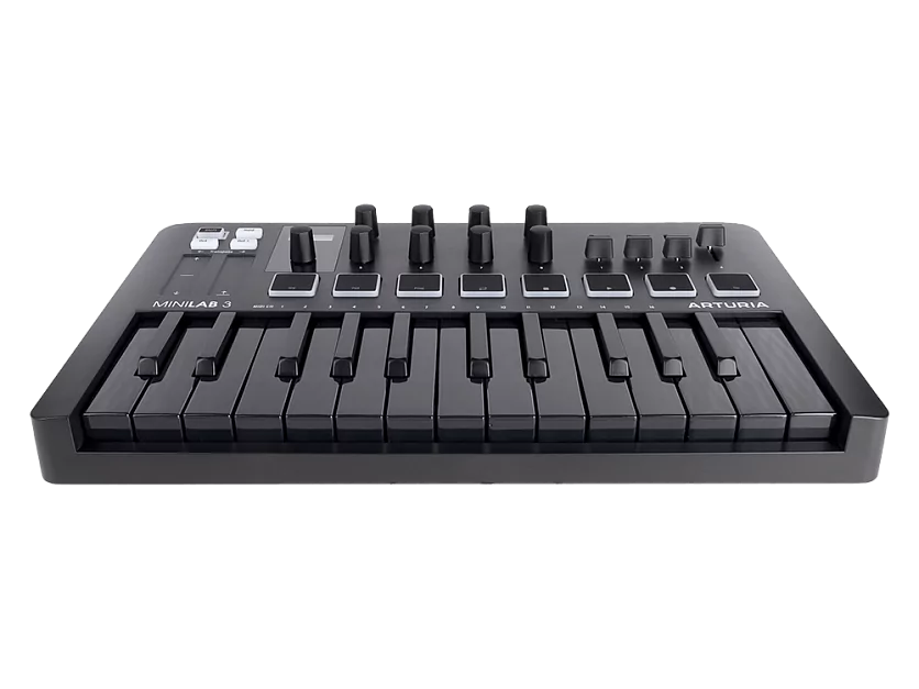 MIDI клавиатура Arturia MiniLAB 3 Deep Black 3