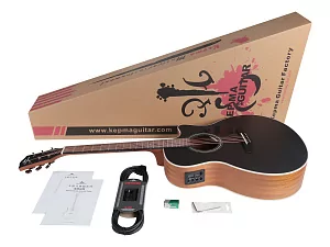 Электроакустическая гитара Kepma D1CEPRO-K1-BKM 5