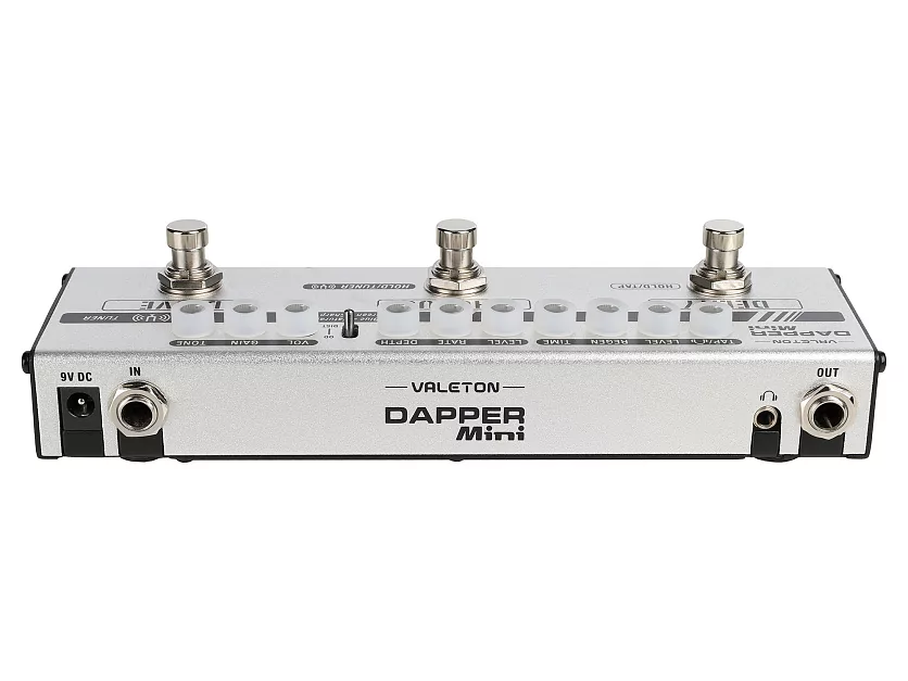 Напольная компактная гитарная педаль Dapper Mini Valeton MES-1 7