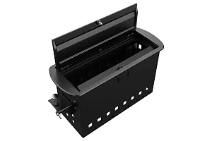 Прямоугольный металлический корпус Wize Pro WRTS-M-8CBOX-B 2