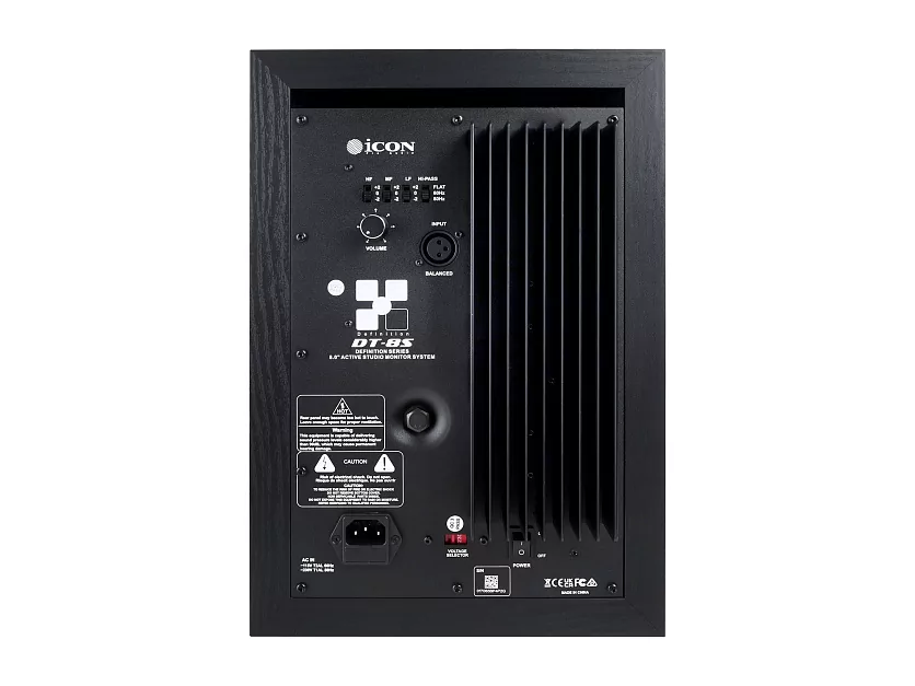 Акустическая система (студийный монитор) Icon DT-8S 5