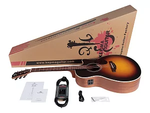 Трансакустическая гитара Kepma D1CEPRO-K10PRO-3TSM 5