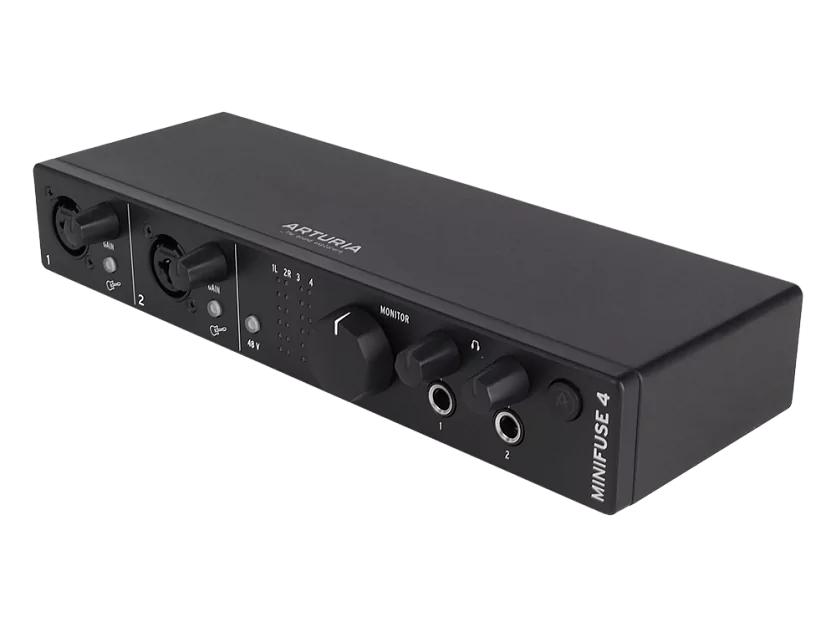 Аудиоинтерфейс USB Arturia MiniFuse 4 Black 4