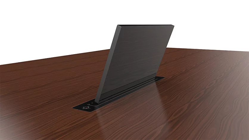 Моторизированный выдвижной монитор Genius Tilt Wize Pro WR-24GT Touch (black) 3