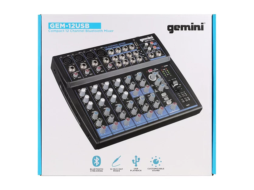 Микшер Gemini GEM-12USB 14