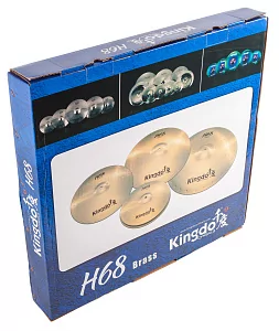 Комплект тарелок: Hi-Hat14" KINGDO H68 SET 14"+16"+18"+20" 6