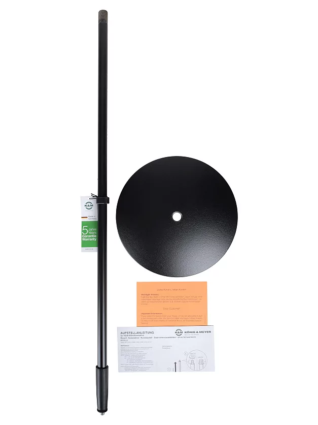 Прямая микрофонная стойка K&M 26010-300-55 10